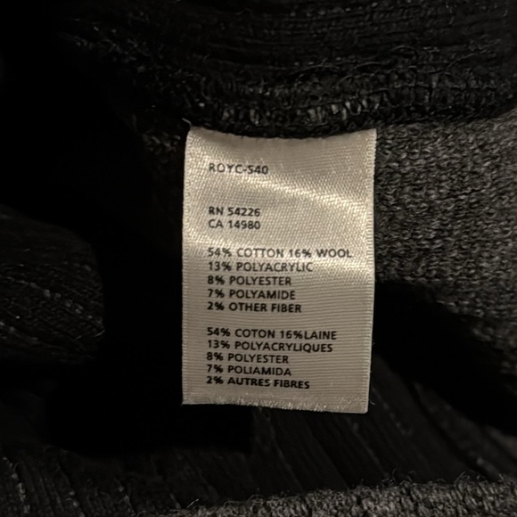 Royal Robbins Men’s Large Cowl-neck Knit Sweater 1/4 Zip Up Long Sleeve - Picture 7 of 7